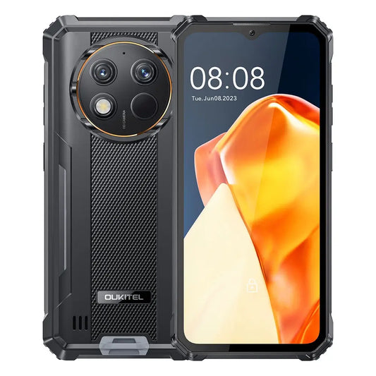 Oukitel WP28 4G Rugged Phone 6.52-inch 10600mAh Big Battery 48MP Camera (15GB+256GB NFC)