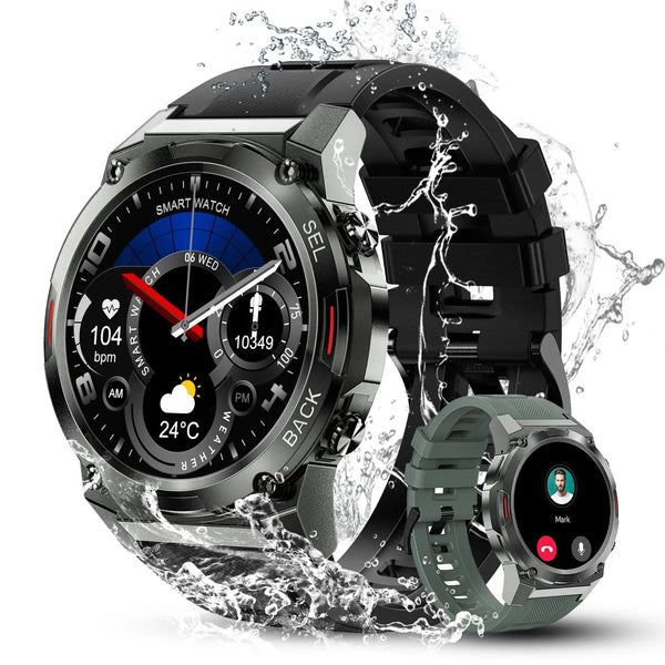 OUKITEL BT50 400mAh Battery Capacity 5ATM Waterproof Outdoor Rugged Watch