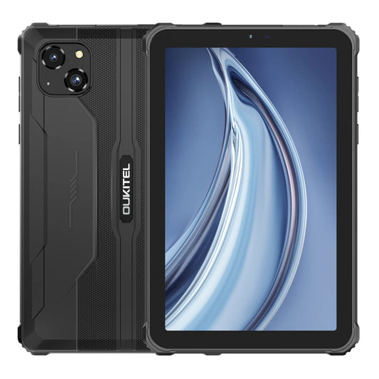 Oukitel RT3 Pro 4G Rugged Tablet 8 inch 5150mAh Big Battery 16MP Camera Android 14 (16GB+128GB NFC)